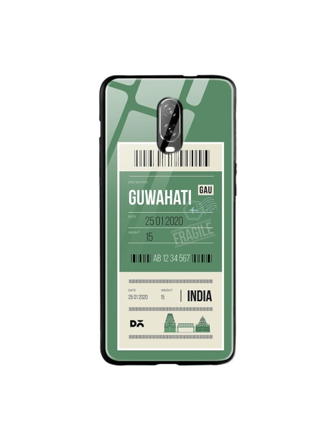 

DailyObjects Green & White Guwahati City Tag OnePlus 6T Glass Case
