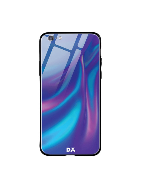 

DailyObjects Blue & Pink Dual Holo Satin iPhone 6 Glass Case