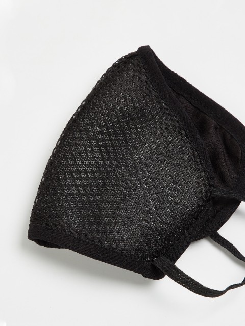 

Fame Forever by Lifestyle Men Single 3-Ply Protective Reusable Mask, Black