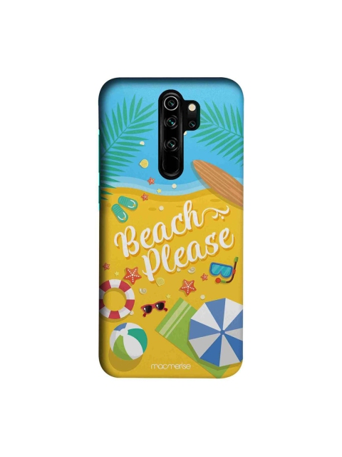 

macmerise Yellow & Blue Beach Please Sublime Xiaomi Redmi Note 8 Pro Back Cover