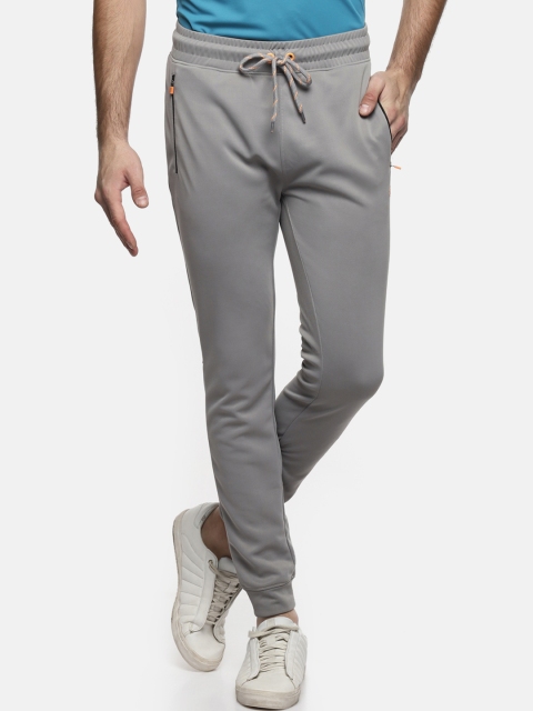 

Ajile by Pantaloons Men Grey Slim Fit Solid Joggers