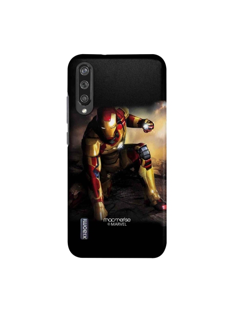 

macmerise Red & Gold-Toned Marvel Comics Mark 42 Sublime Xiaomi Mi A3 Back Cover