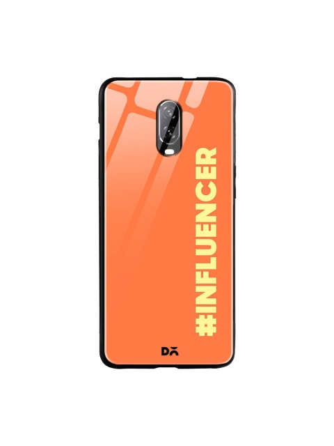 

DailyObjects Orange & Yellow Influencer OnePlus 6 Glass Case