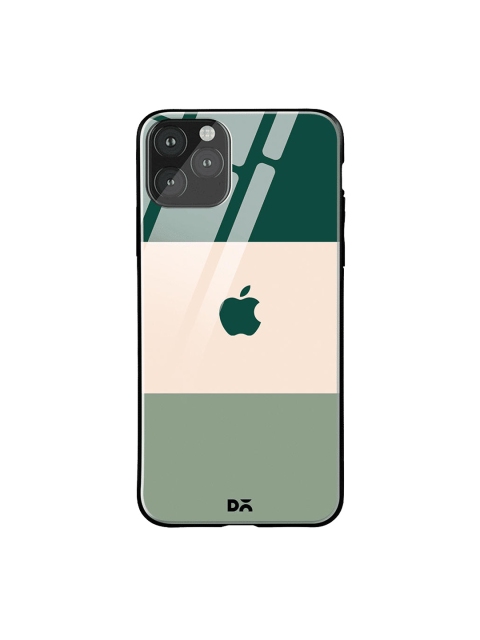 

DailyObjects Green & Beige Triplet iPhone 11 Pro Max Glass Cover