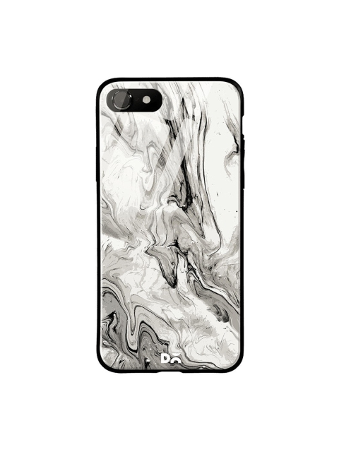 

DailyObjects Grey & White Marble iPhone 7 Glass Case