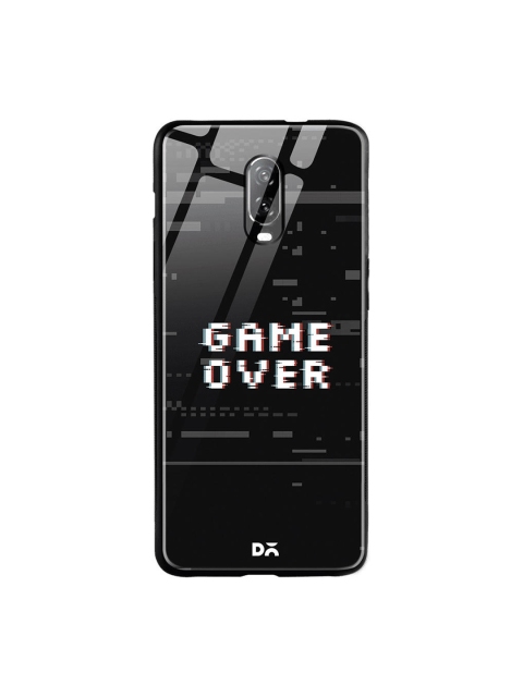

DailyObjects Black & White Game Over OnePlus 6T Glass Cover