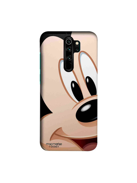 

macmerise Beige & Black Disney Zoom Up Mickey Xiaomi Redmi Note 8 Pro Back Case
