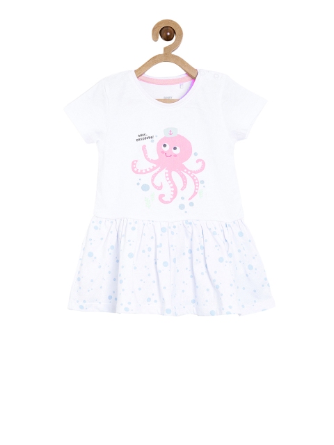 

5.10.15 Girls Off-White Printed Peplum Dress