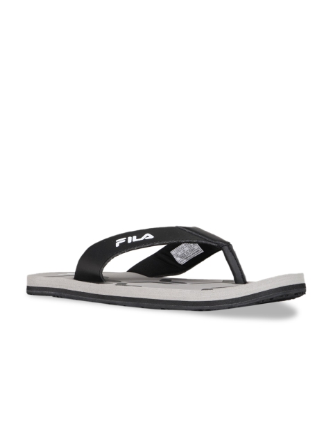 

FILA Men Black Solid Thong Flip-Flops
