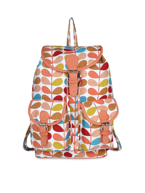 

Lychee bags Women Multicoloured Floral Print Backpack, Multi