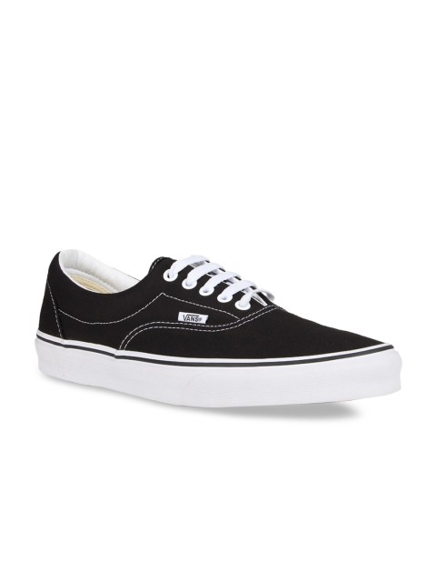 

Vans Unisex Black Solid Sneakers