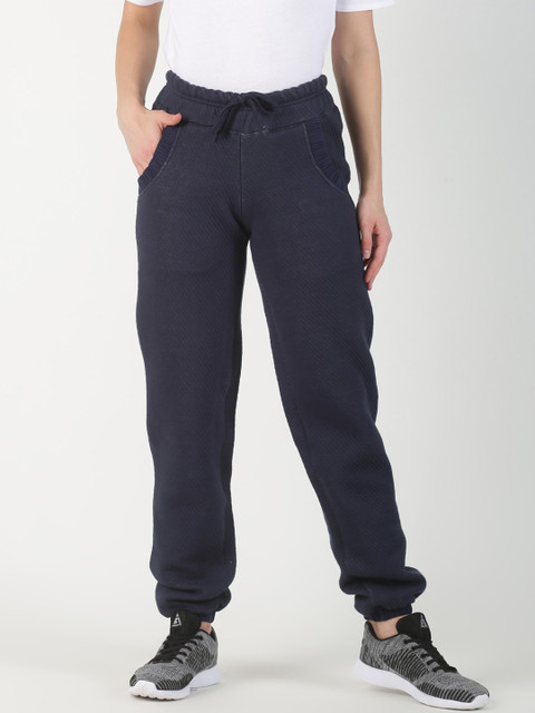 

Soul Space Women Navy Blue Regular Fit Solid Joggers
