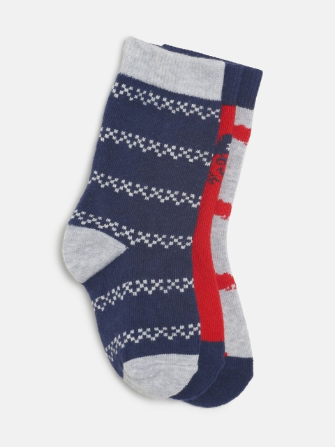 

MINI KLUB Boys Pack of 3 Assorted Above Ankle-Length Socks