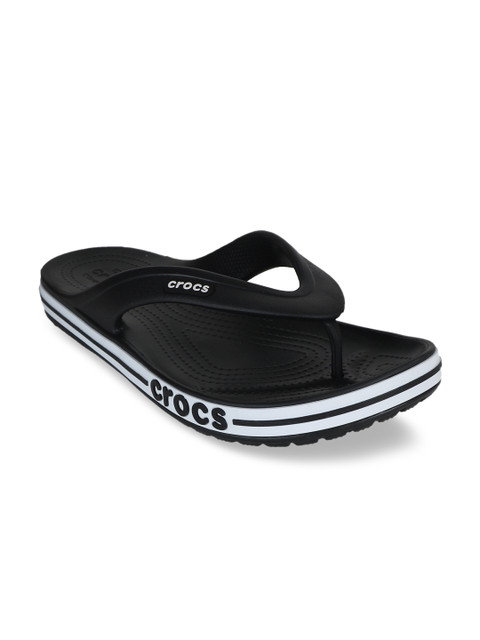 

Crocs Unisex Black Solid Thong Flip-Flops