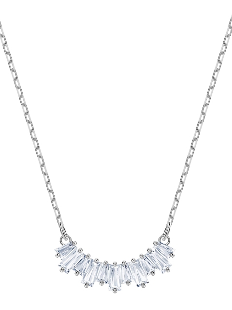 

SWAROVSKI Rhodium-Plated Sunshine Necklace, Silver