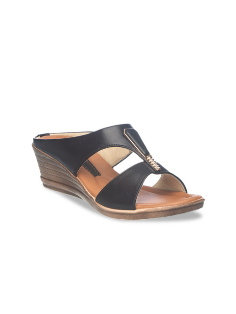 

Khadims Women Black Embellished Heels