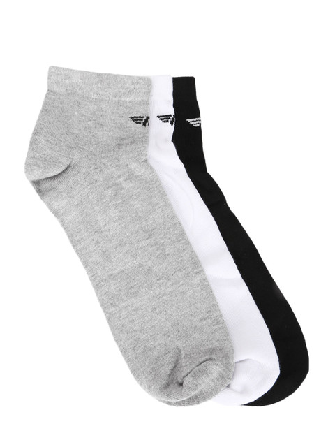 

Red Tape Men Pack Of 3 Assorted Ankle-Length Socks