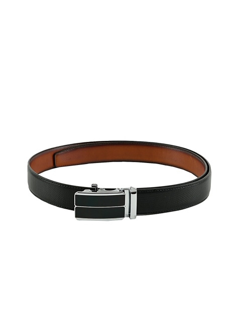 

WINSOME DEAL Men Black & Brown Solid Belt