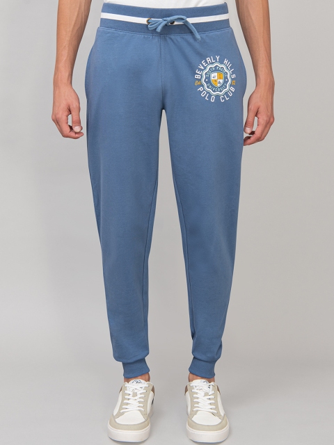 

Beverly Hills Polo Club Men Blue Solid University Of the South Pacific Jogger