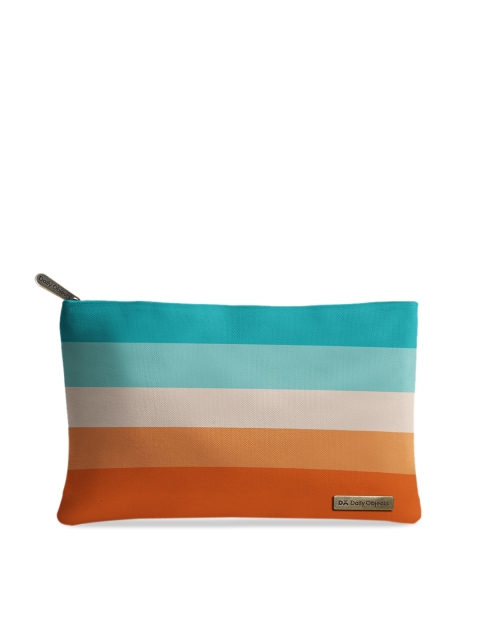 

DailyObjects Multicoloured Trio Quin Striped Regular Stash Pouch, Multi