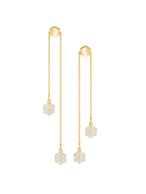 SWAROVSKI Gold-Plated Lisabel Pierced earrings