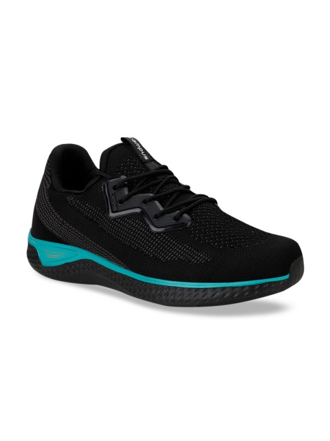 

Campus Men Black & Turquoise Blue CAMPUS ADMON Running Shoes