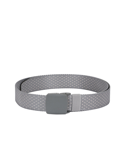 

Calvadoss Men Grey Woven Design Belt