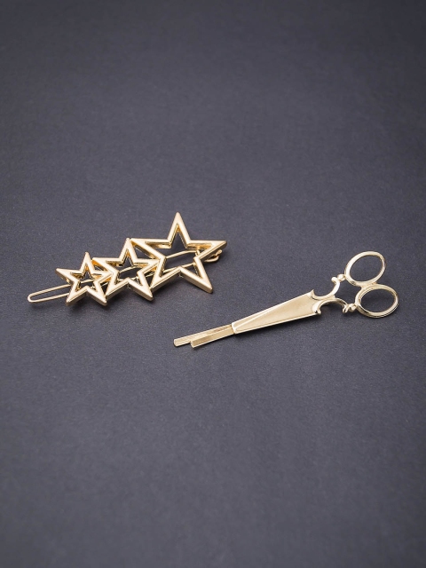 

Golden Peacock Set of 2 Gold-Toned Bobby Pins