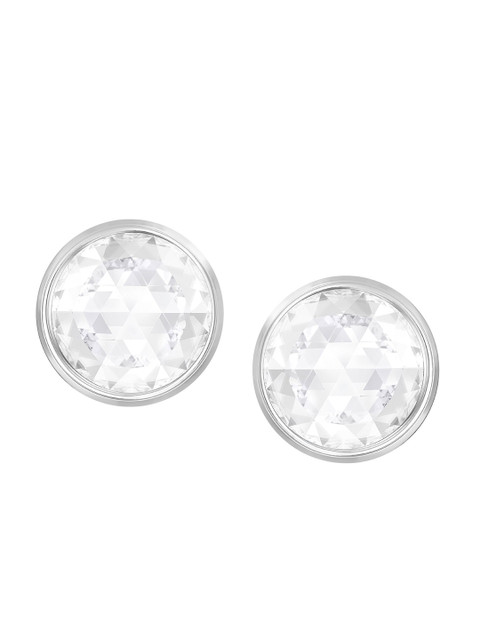 

SWAROVSKI Rhodium-Plated & White Hote Earrings, Silver