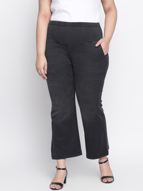 

Amydus Women Black Regular Fit High-Rise Clean Look Jeans