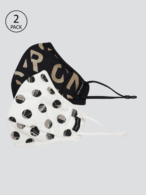 

Vero Moda Women 2-Pcs 3-Ply Anti-Bacterial Masks, Black