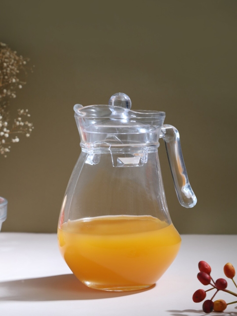 

Luminarc Transparent Solid Wavy Jug With Lid