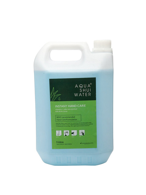 

Aqua Shui Water Instant Hand Rub Sanitizer, White