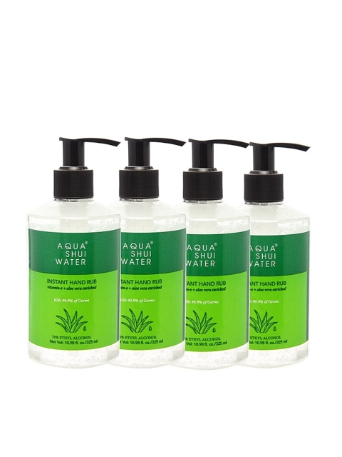 

Aqua Shui Water Pack of 4 Instant Hand Rub, White