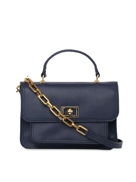 

CHARLES & KEITH Navy Blue Solid Sling Bag