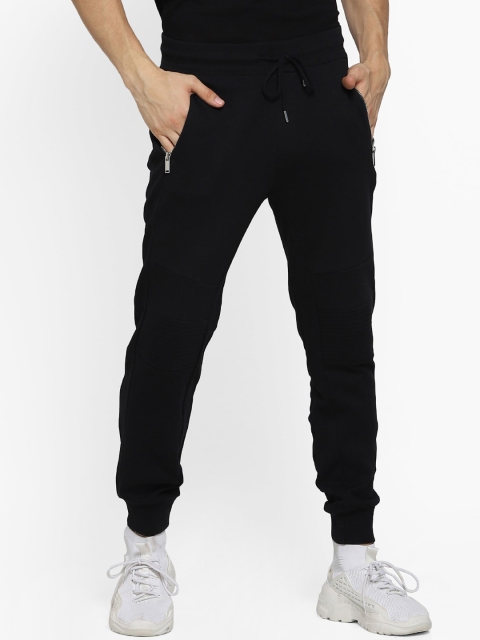 

FOREVER 21 Men Black Regular Fit Solid Joggers