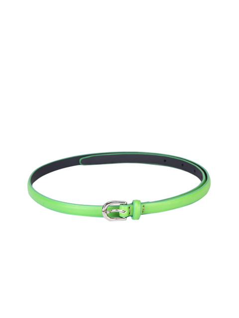 

Alvaro Castagnino Women Green Solid Slim Belt