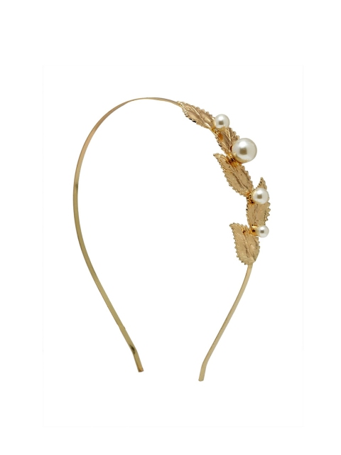 

Stoln Gold Embellished Hairband