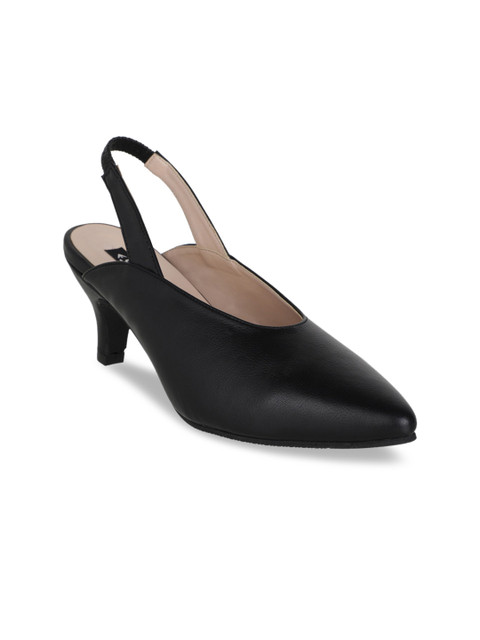 

Sherrif Shoes Women Black Solid Mules