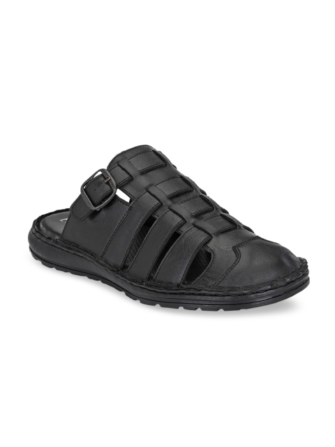 

El Paso Men Black Comfort Sandals