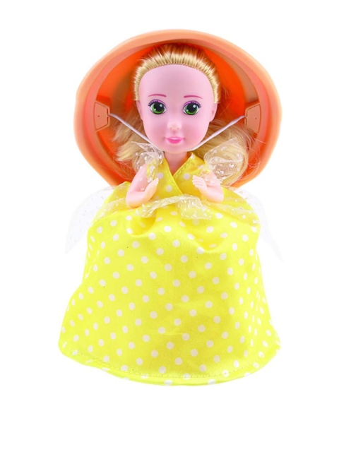 

CupcakeDoll Girls Pink Cupcake Surprise Scented Princess Doll, Yellow