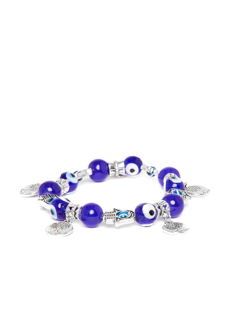 

ZeroKaata Blue Artificial Charm Bracelet