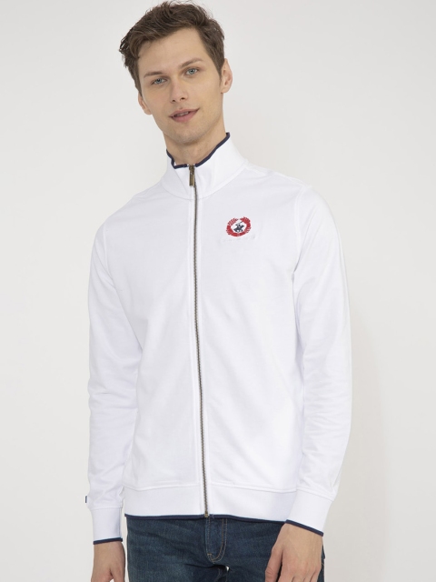 

Beverly Hills Polo Club Men White Solid Sweatshirt