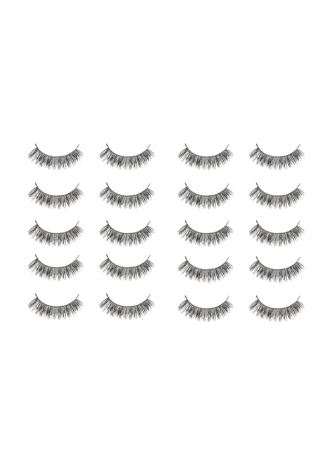 

Beaute Secrets Set of 10 Black Handmade Natural Thick False Fake Eyelashes