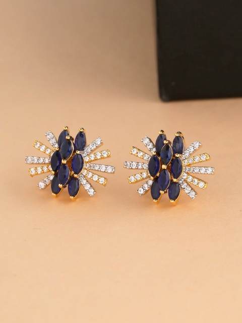 

Tistabene Blue & White Contemporary Studs