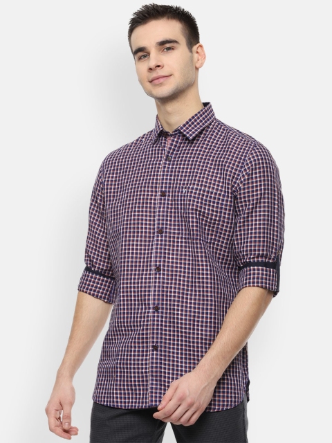

Van Heusen Sport Men Multicoloured Contemporary Slim Fit Checked Casual Shirt, Multi