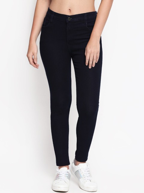 

fungus Women Blue Slim Fit Mid-Rise Clean Look Stretchable Jeans