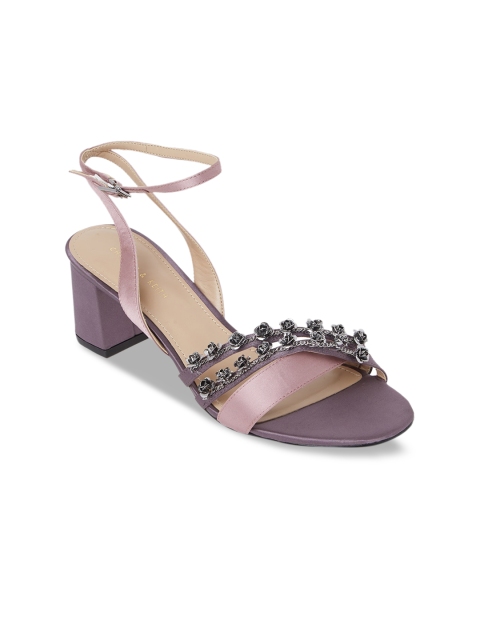 

CHARLES & KEITH Women Pink Embellished Heels