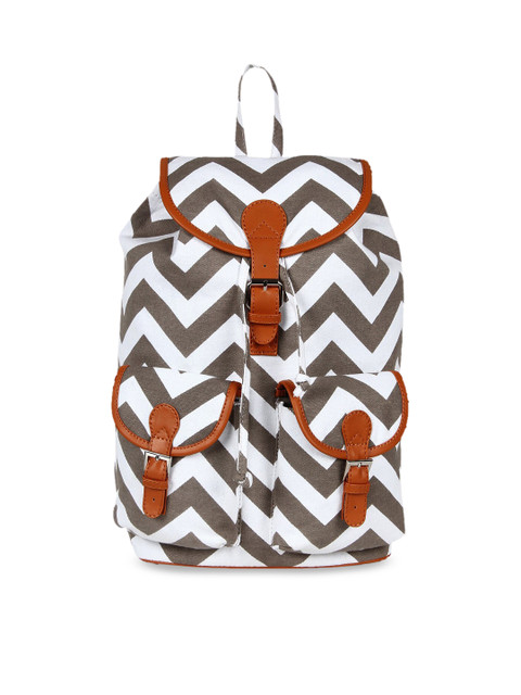 

Lychee bags Grey & White Printed Shoulder Bag