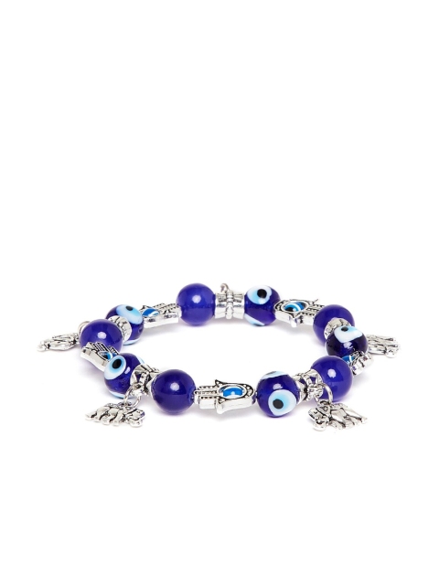 

ZeroKaata Blue Handcrafted Charm Bracelet